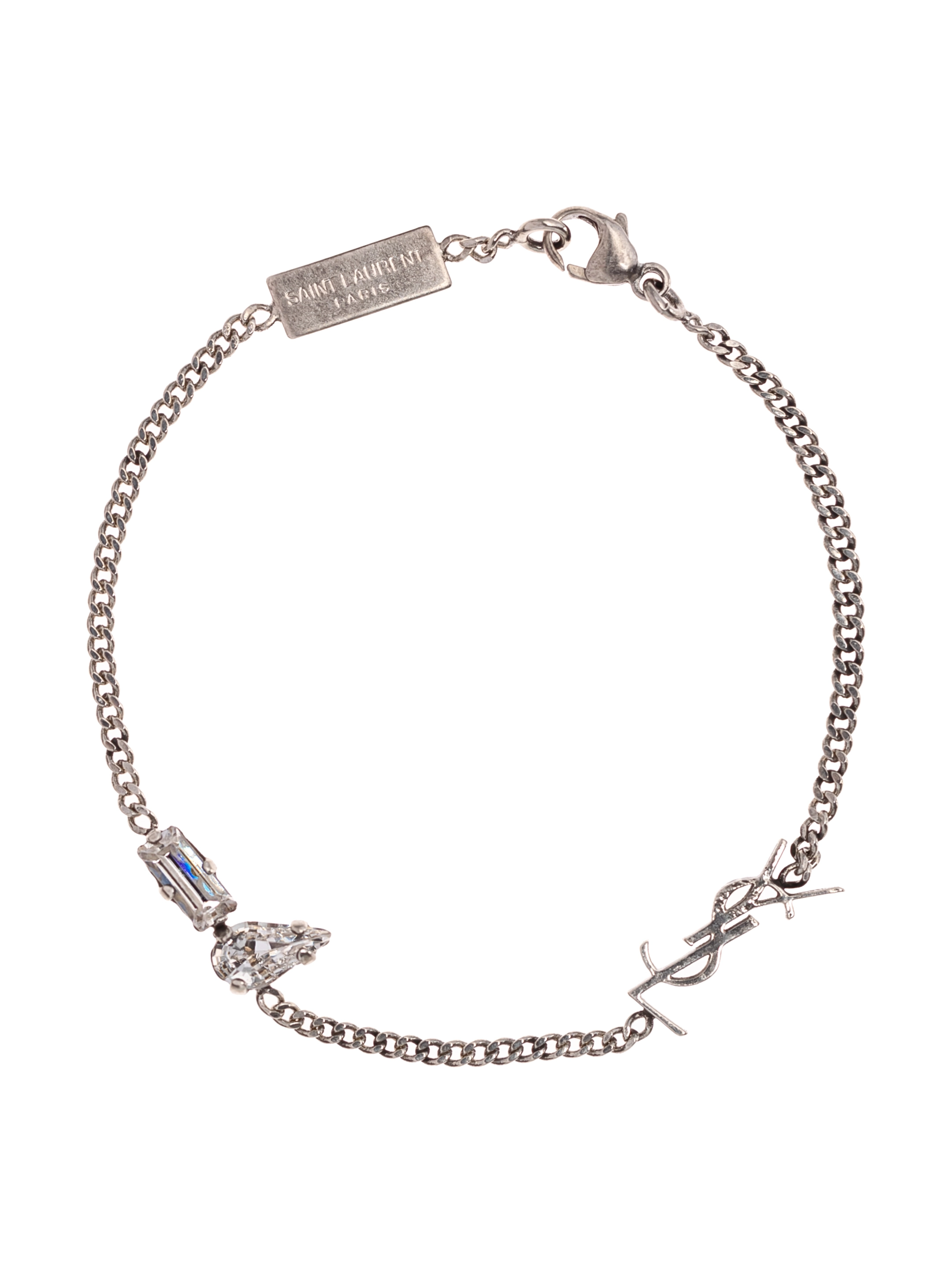 Saint Laurent women's Cassandre chain bracelet - buy for 255300