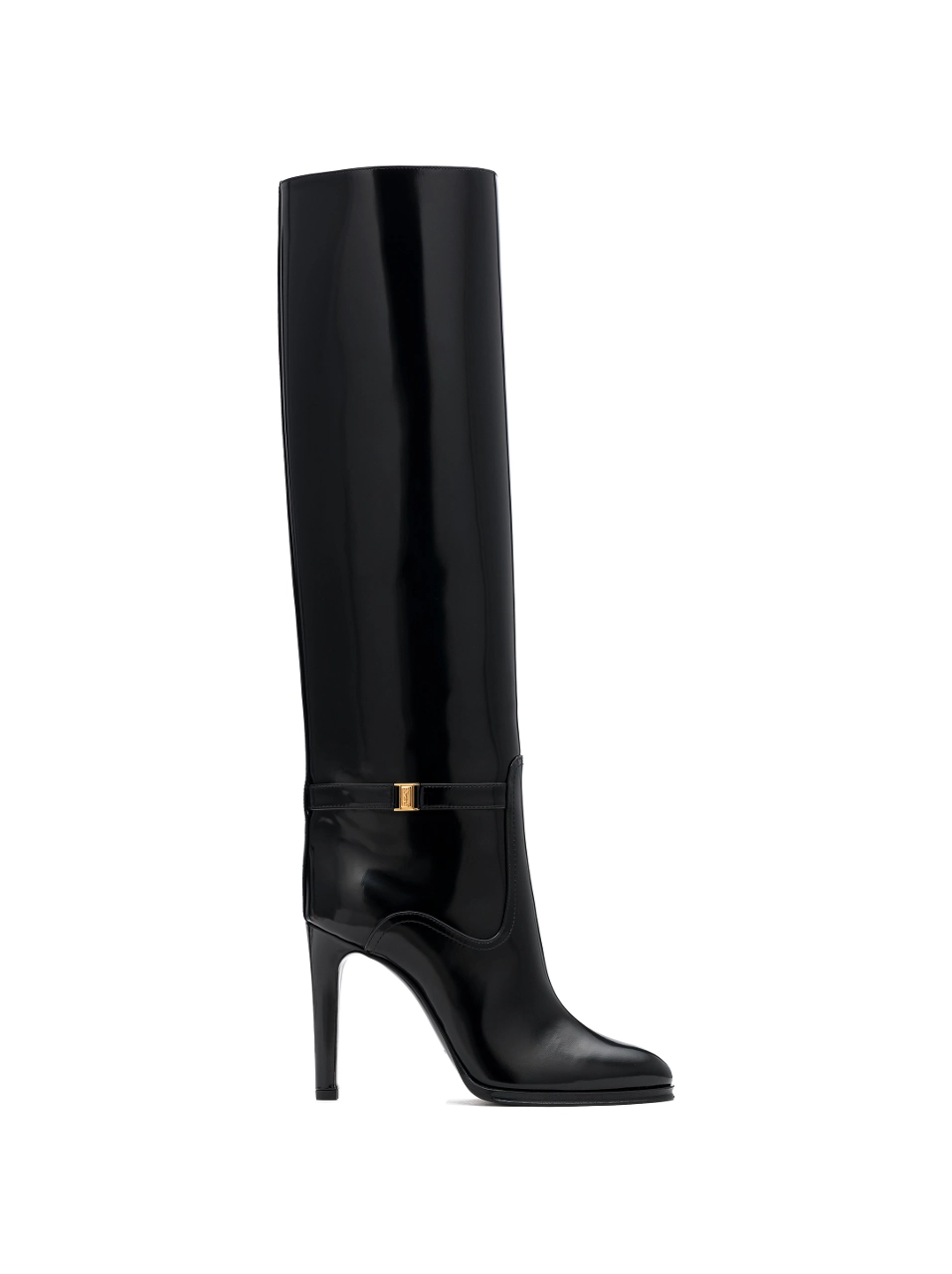 Saint Laurent women's Linda leather high boots - buy for 746300