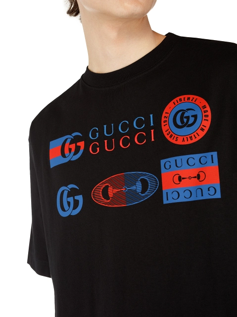 Gucci women's Logo cotton t-shirt - buy for 339200 KZT in the