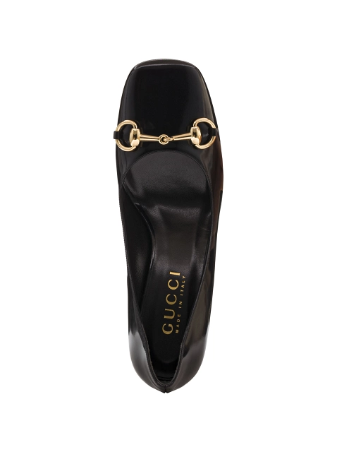 Gucci women's Horsebit patent leather pumps - buy for 610100 KZT