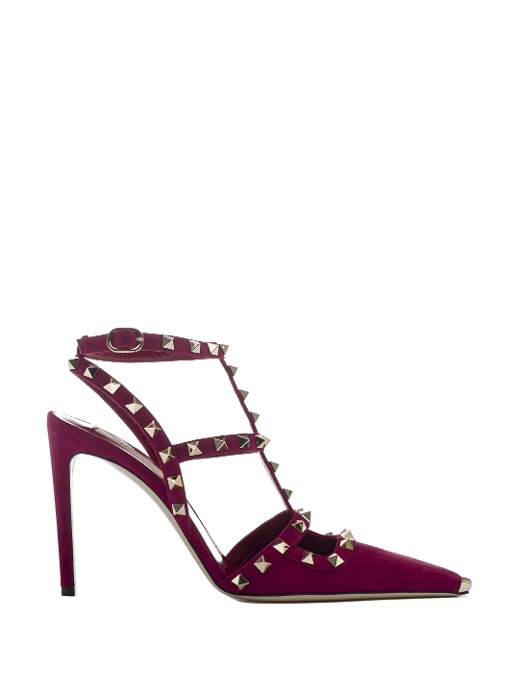 Замшевые слингбэки Rockstud